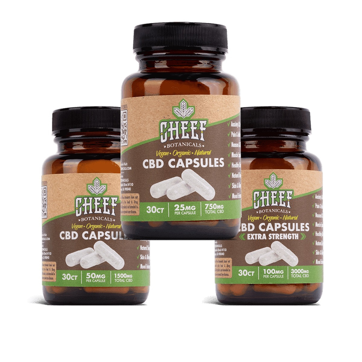 featured image thumbnail for post Cheef Botanicals CBD Full Spectrum Capsules 